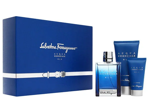Acqua Essenziale Blu Gift Set by Salvatore Ferragamo