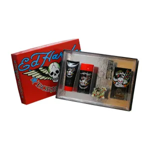 Ed Hardy Born Wild Gift Set by Christian Audigier
