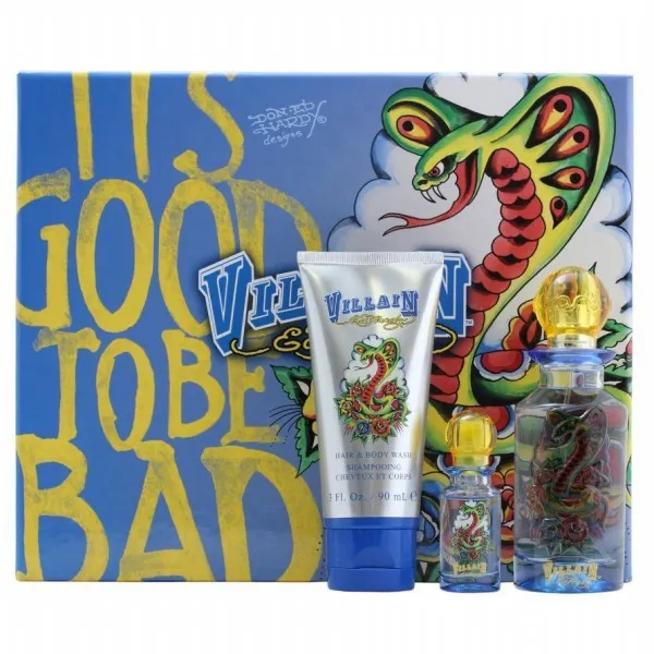 Ed Hardy Villain Gift Set by Christian Audigier