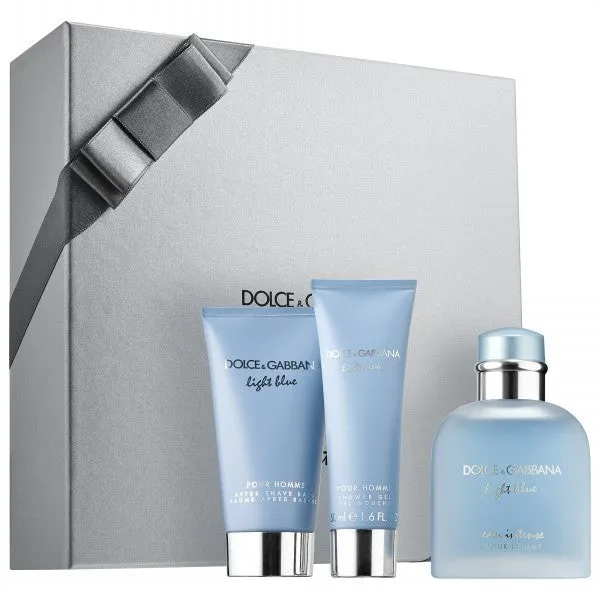 Light Blue Eau Intense Gift Set by Dolce & Gabbana