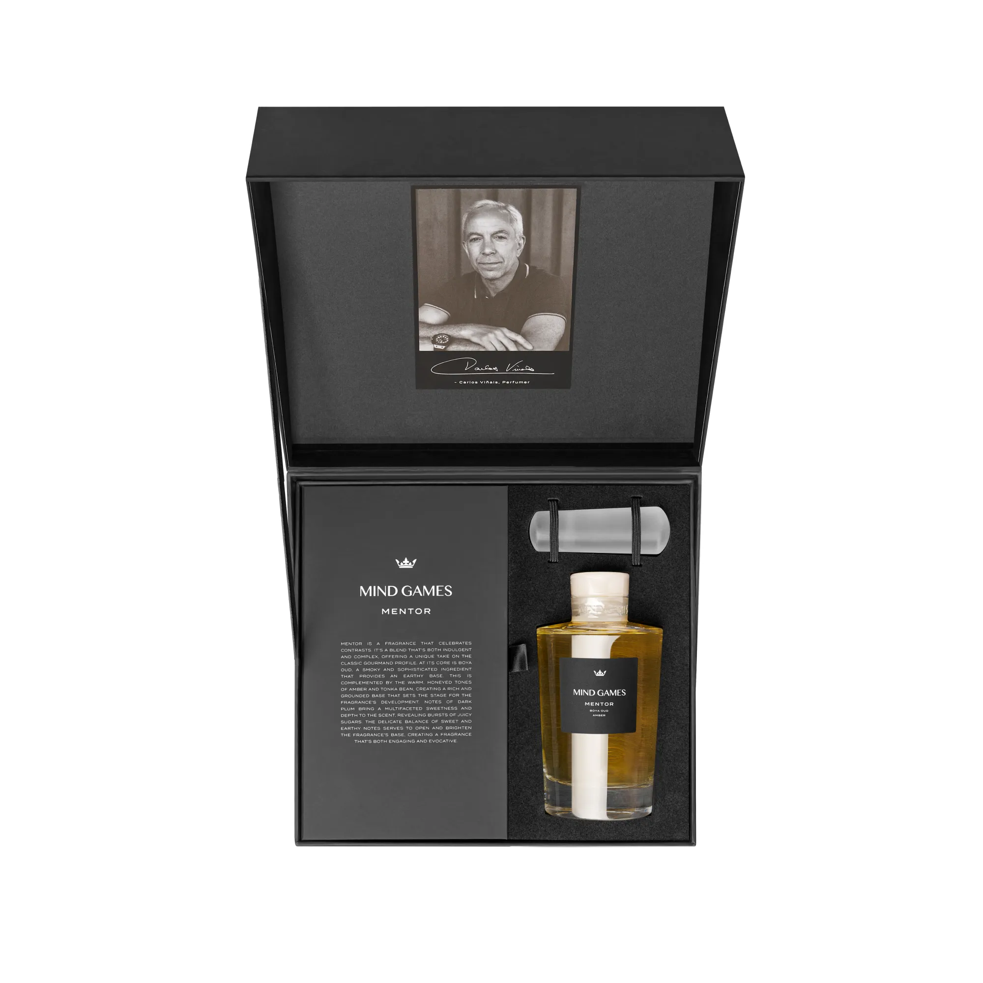 Mentor Limited Edition Crystal Decanter Set Mind Games