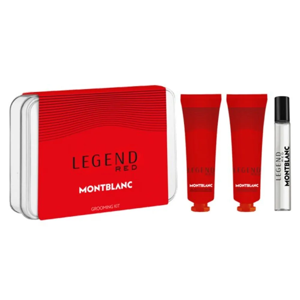 Montblanc Legend Red EDP Travel Kit (3PC)