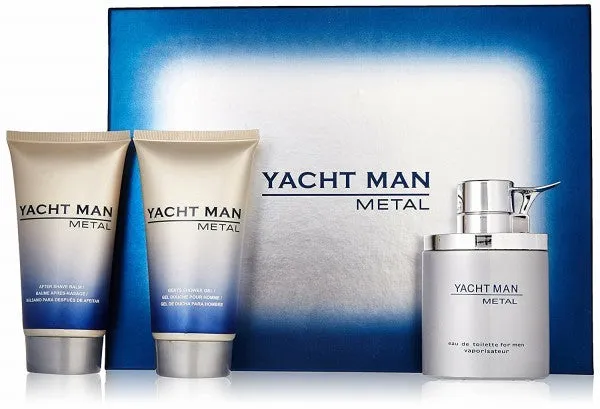 Yacht Man Metal Gift Set by Myrurgia